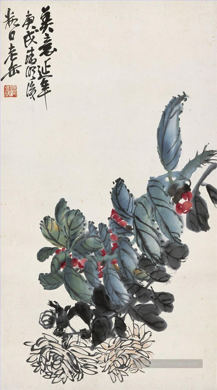 Wu cangde pour l’encre de Chine jamais vieux Peintures à l'huile